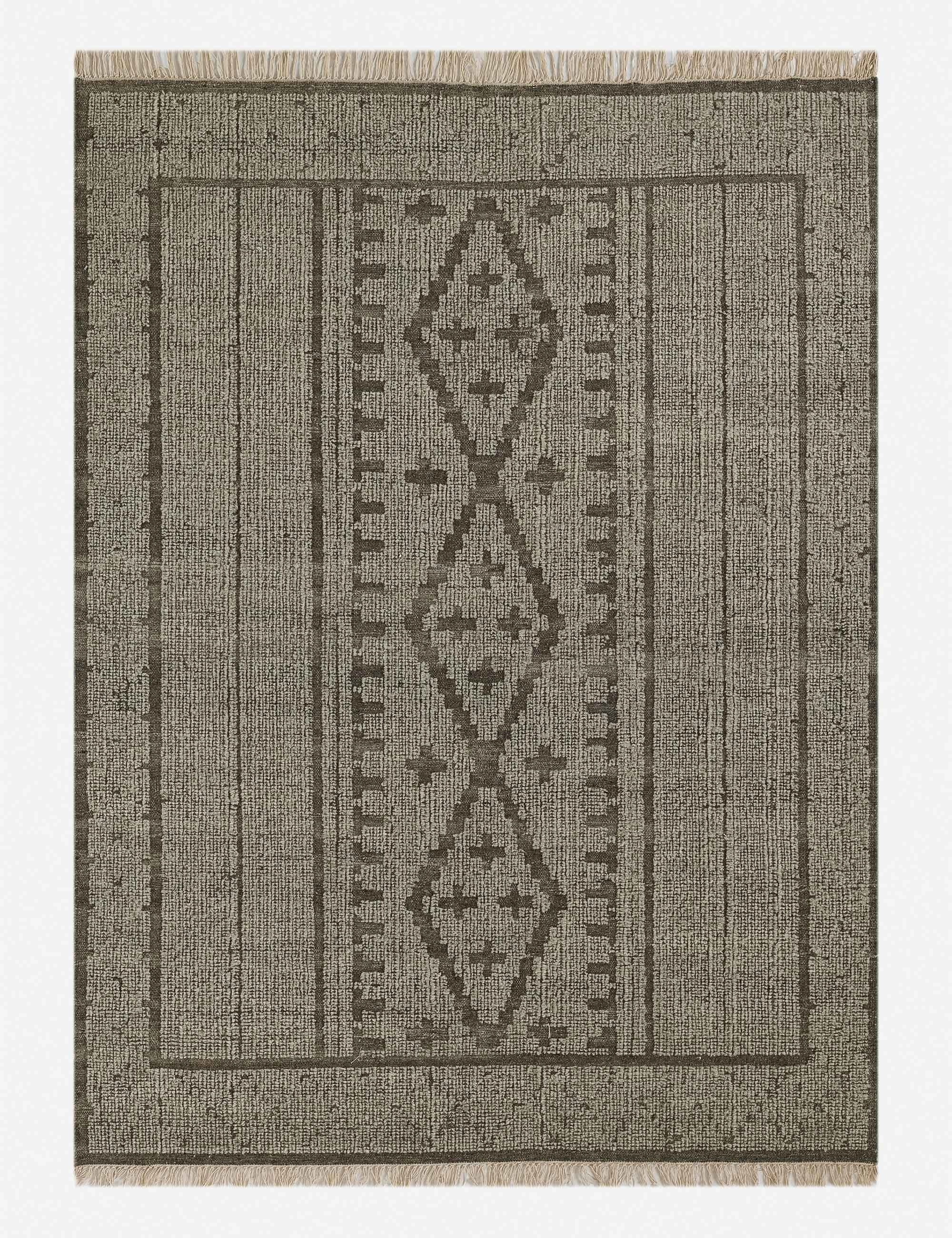 Journee Handwoven Wool Rug trendy fashion rug