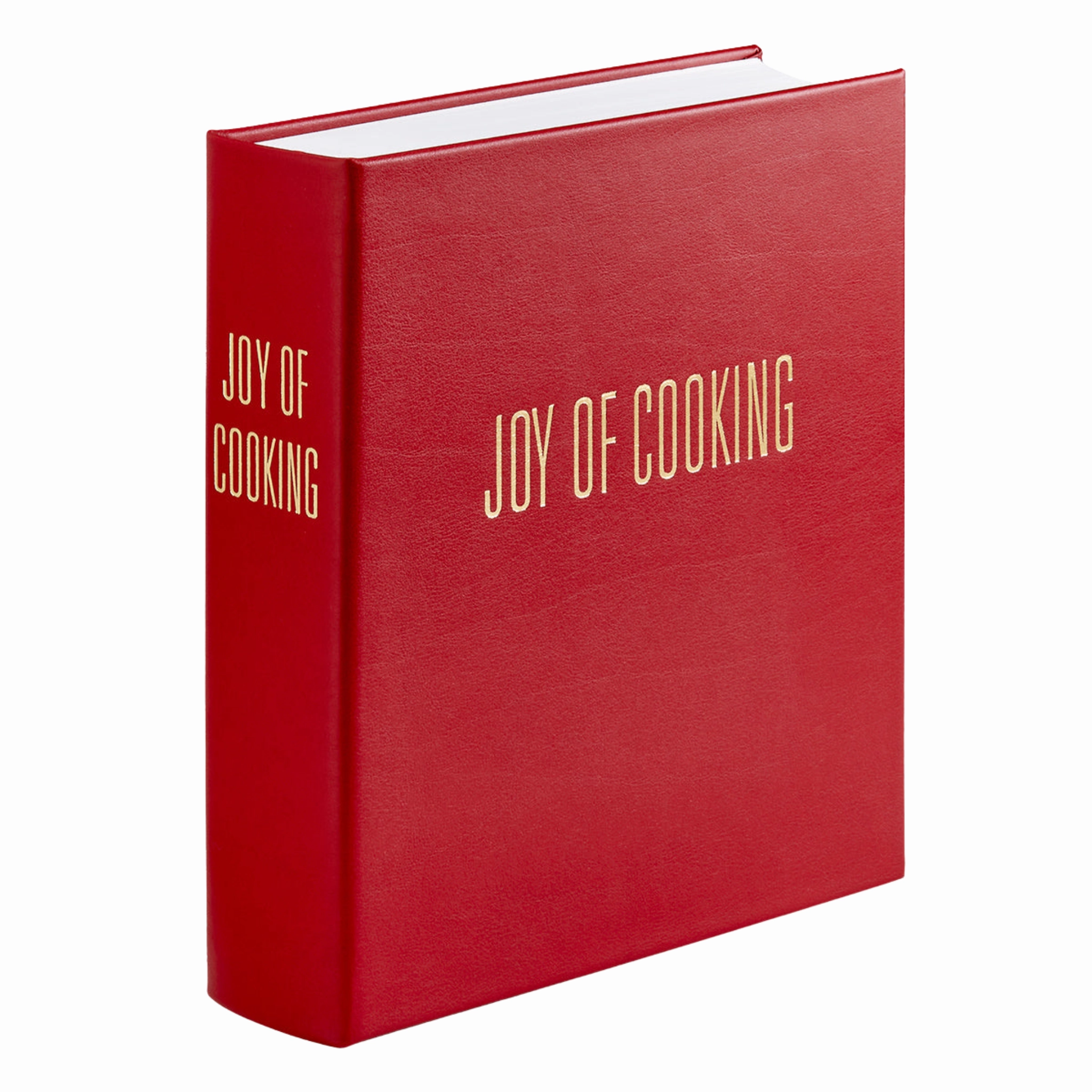 Joy of Cooking Bonded Leather Book- Can Be Personalized