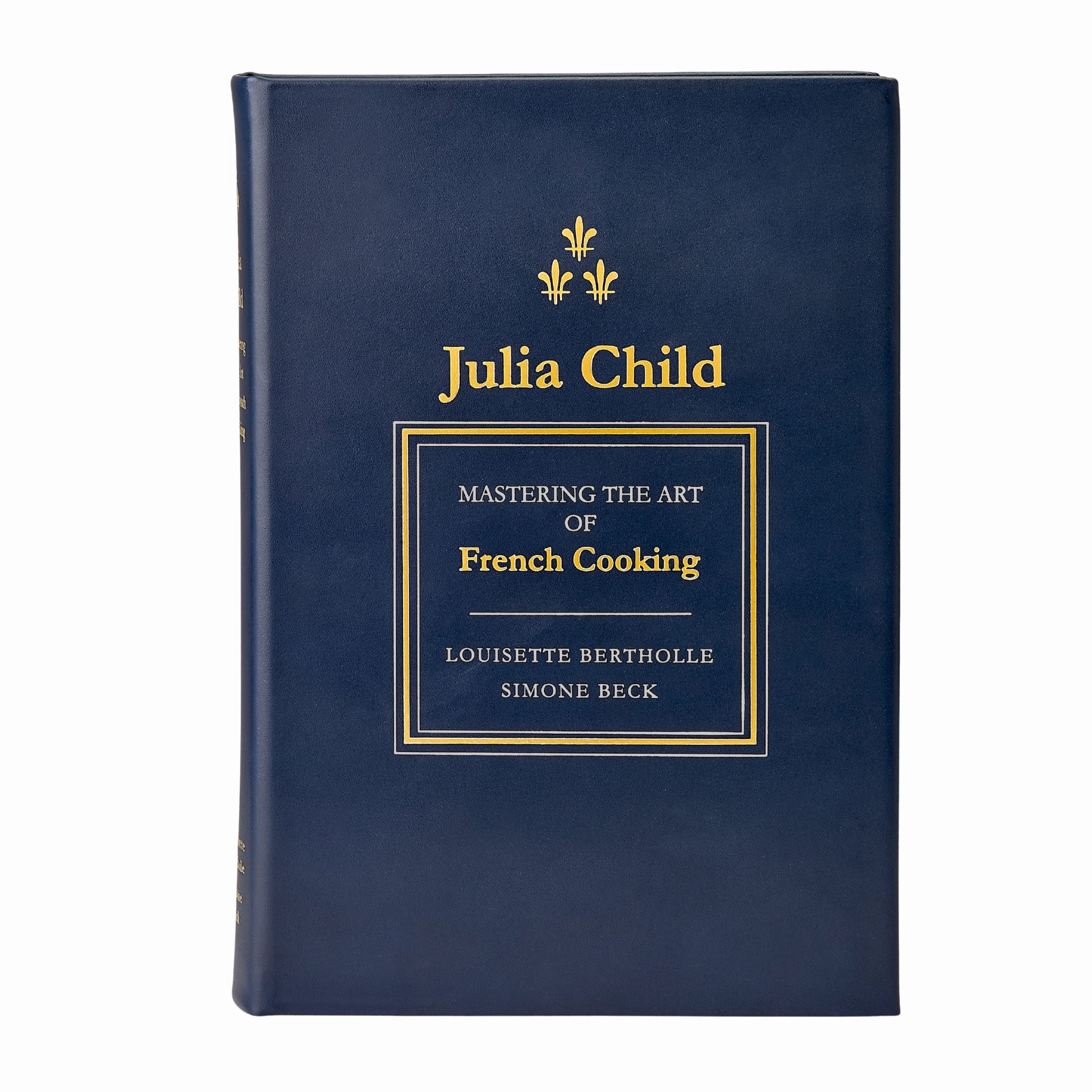 Julia Child Bonded Leather Book- Can Be Personalized home display ornament
