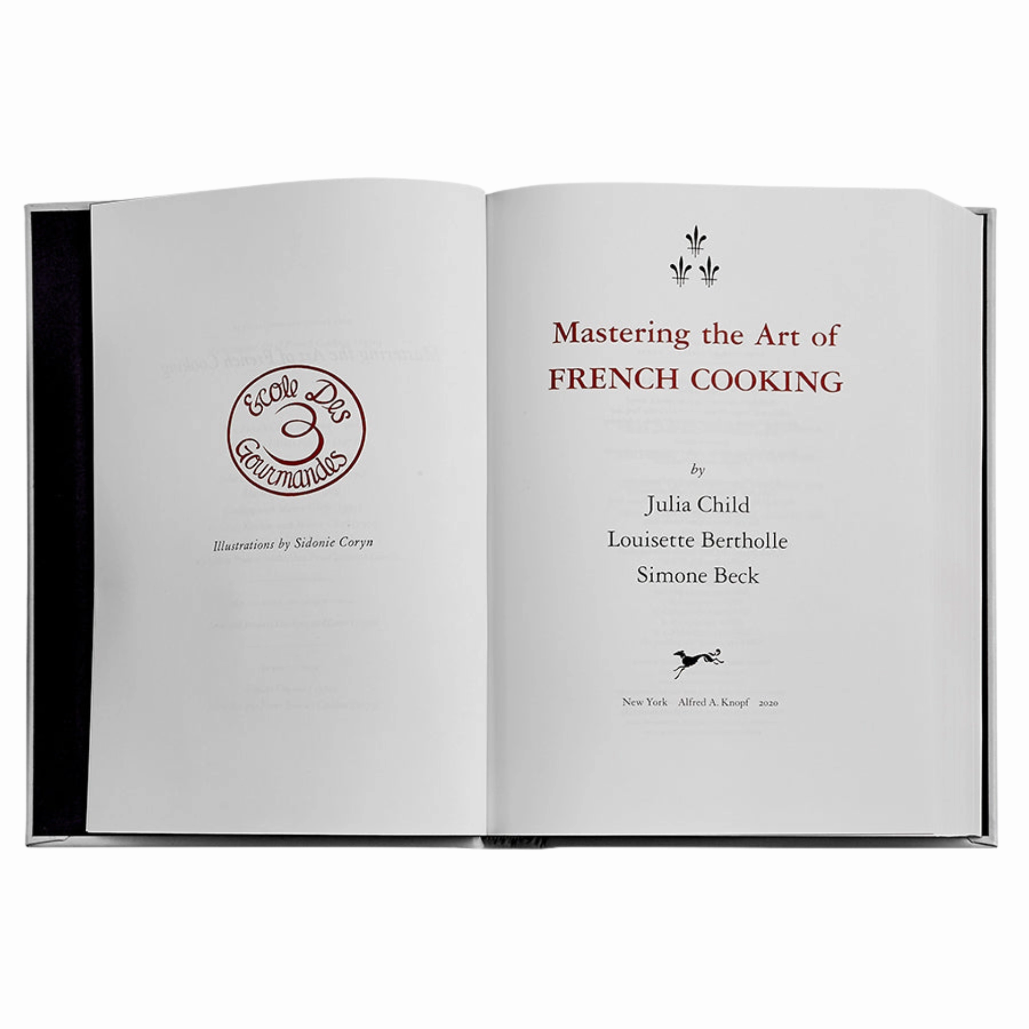 Julia Child Bonded Leather Book- Can Be Personalized