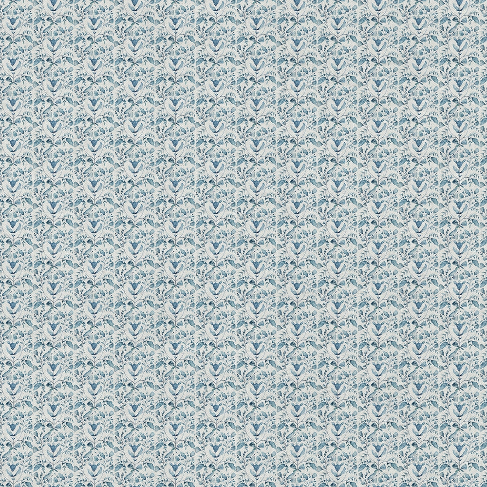 Juna Printed Cotton Fabric (By The Metre) Denim