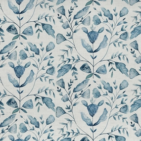 Juna Printed Cotton Fabric (By The Metre) Denim elegant table cloth  
