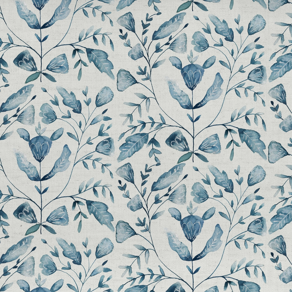 Juna Printed Cotton Fabric (By The Metre) Denim elegant table cloth  