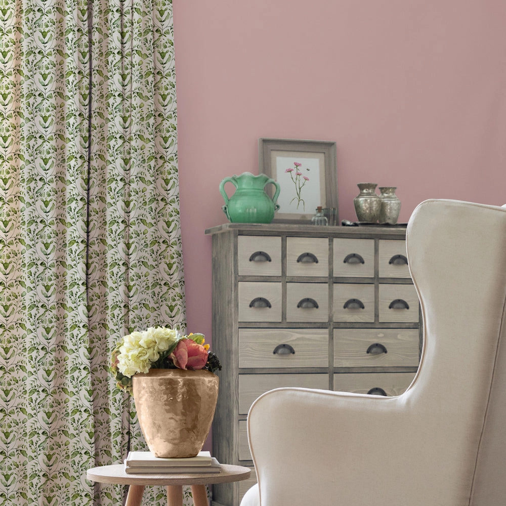 Juna Printed Cotton Fabric (By The Metre) Sage
