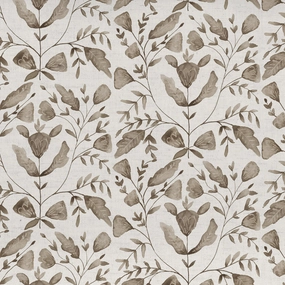 Juna Printed Cotton Fabric (By The Metre) Stone elegant table cloth  