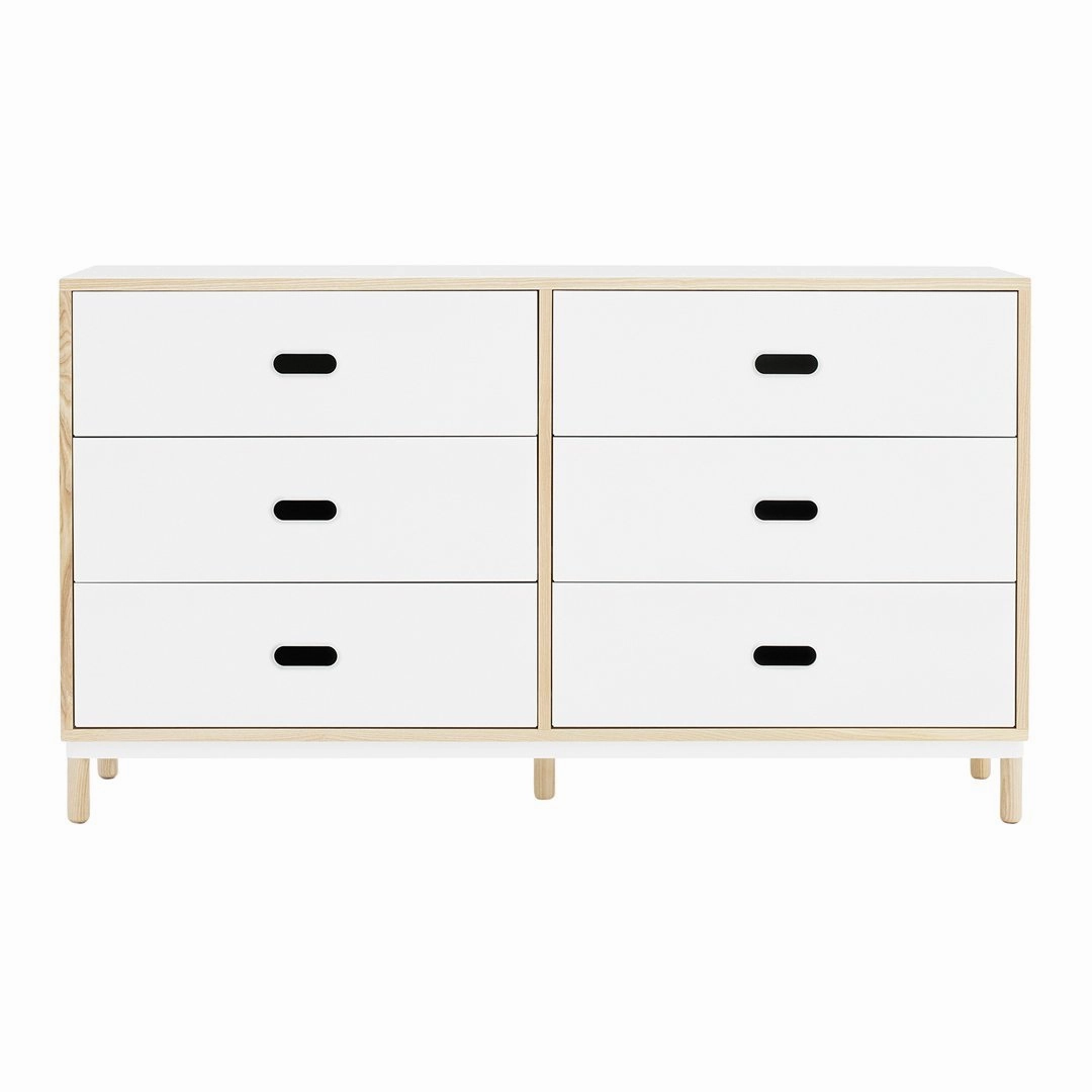 Kabino Dresser w/ 6 Drawers modern art object