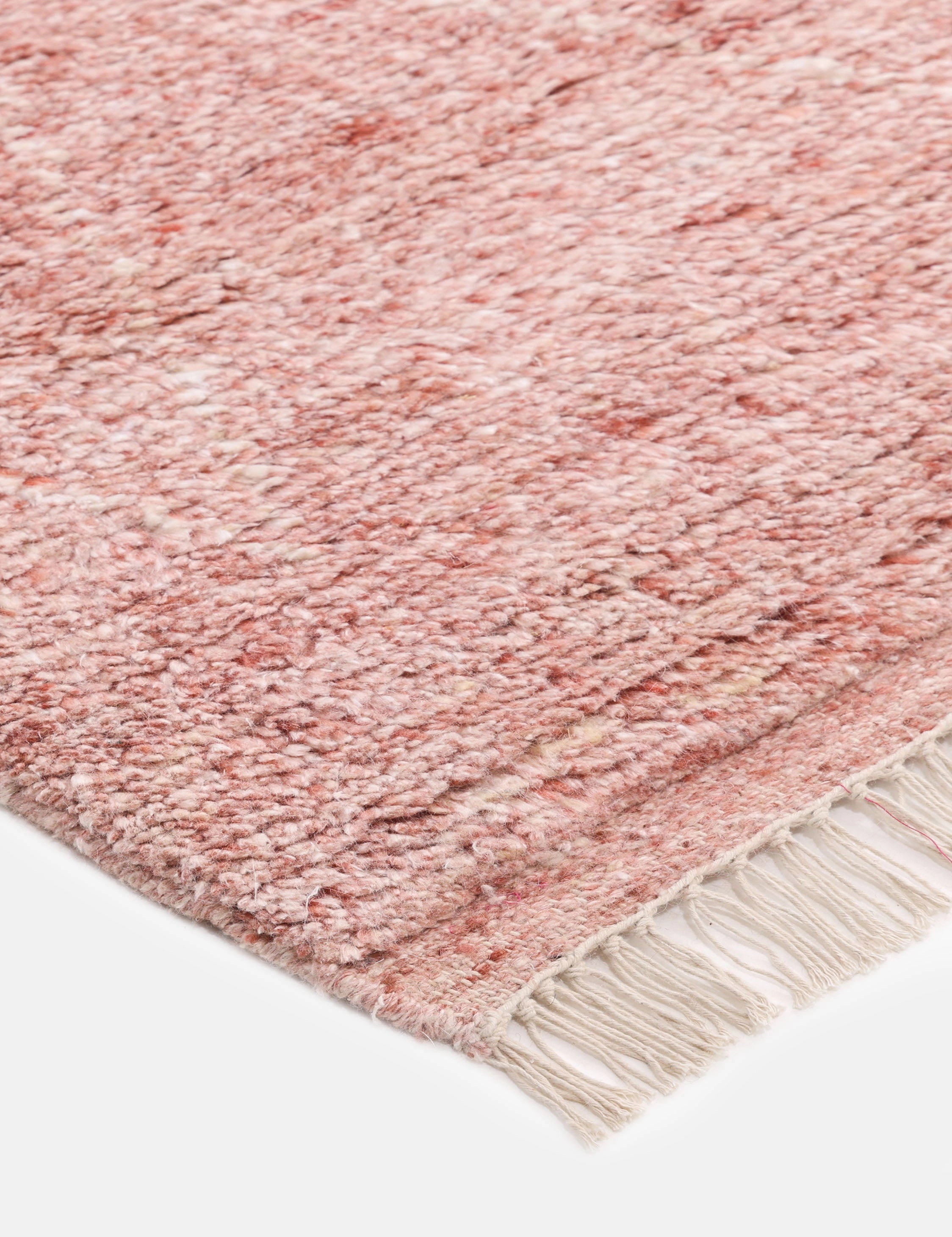 Kaeli Hand-Knotted Wool-Blend Moroccan Shag Rug
