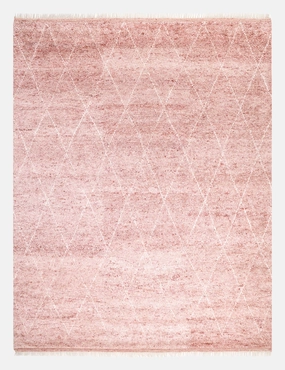 Kaeli Hand-Knotted Wool-Blend Moroccan Shag Rug trendy fashion rug