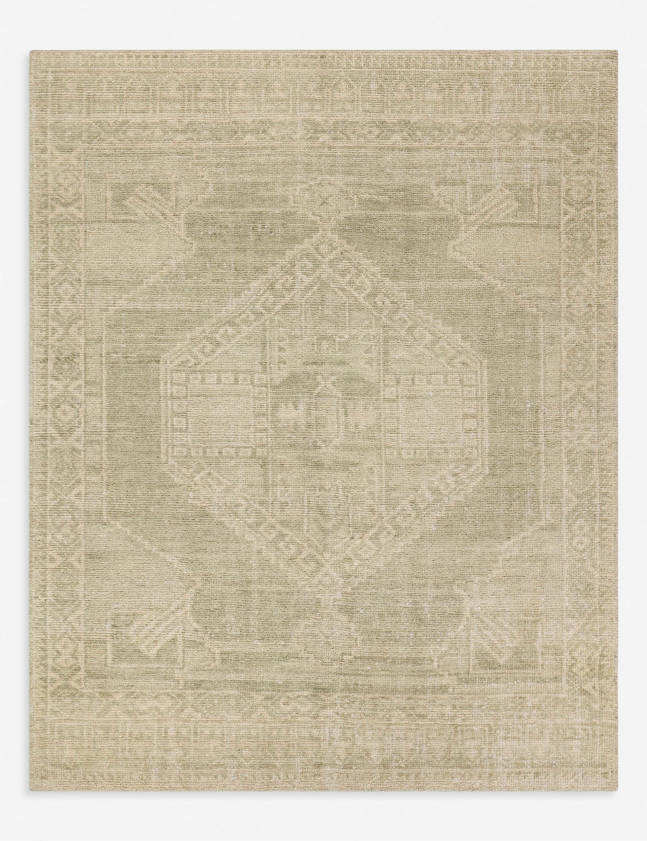 Kahlo Hand-Knotted Wool Rug trendy fashion rug