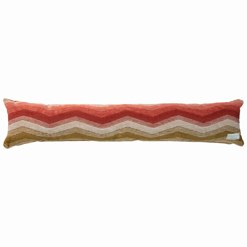 Kailzie Draught Excluder Cinnamon patterned fashion rug  