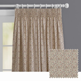 Katsura Printed Made to Measure Curtains Mulberry patterned fashion rug  