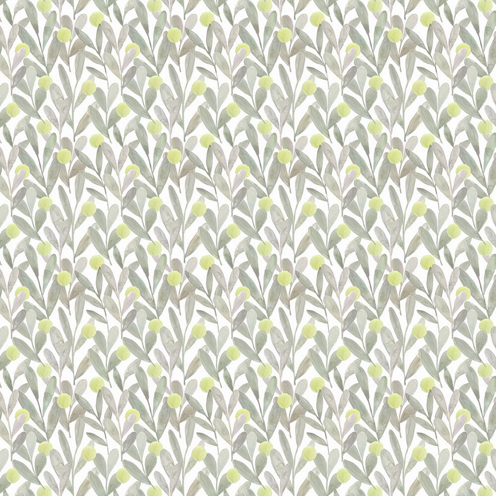 Katsura Printed Made to Measure Curtains Sage