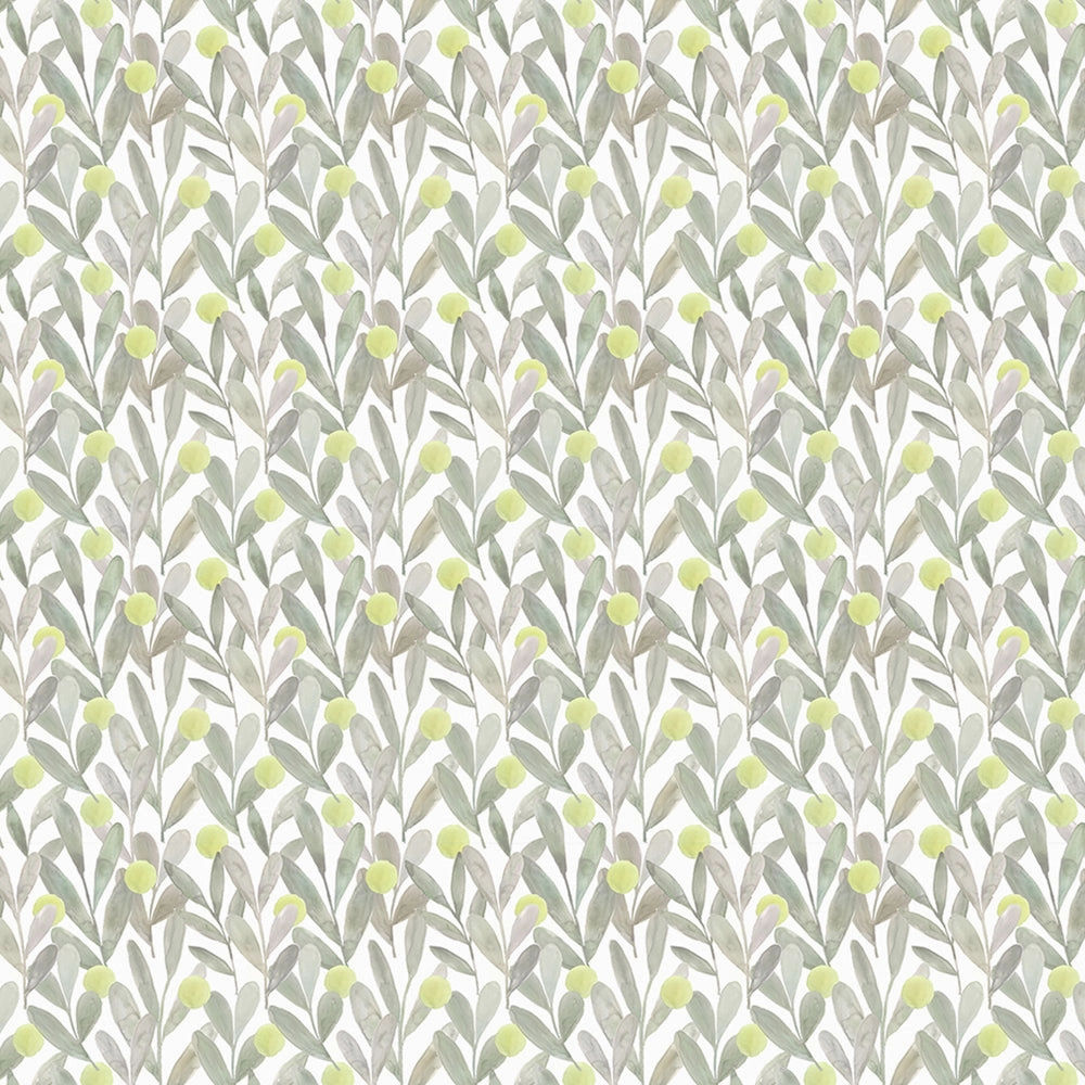 Katsura Printed Made to Measure Curtains Sage