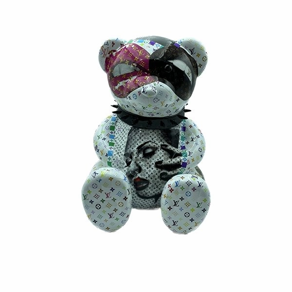 KEEP  TEDDY BEAR dreamcatcher wall hanging