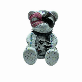 KEEP  TEDDY BEAR dreamcatcher wall hanging