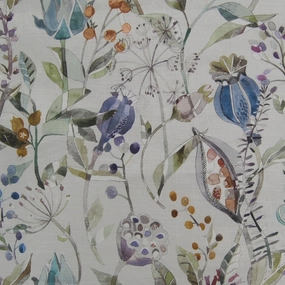 Kelston Printed Cotton Fabric (By The Metre) Capri elegant table cloth  