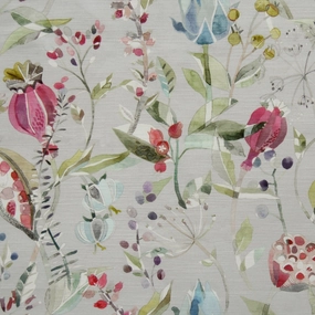 Kelston Printed Cotton Fabric (By The Metre) Sorbet elegant table cloth  