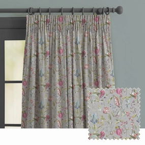 Kelston Printed Made to Measure Curtains Sorbet patterned fashion rug  