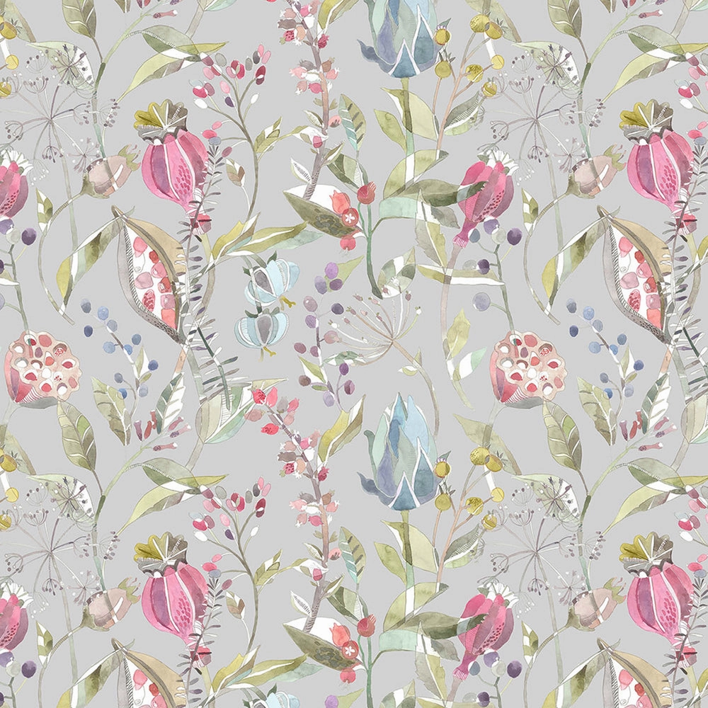 Kelston Printed Made to Measure Curtains Sorbet Linen