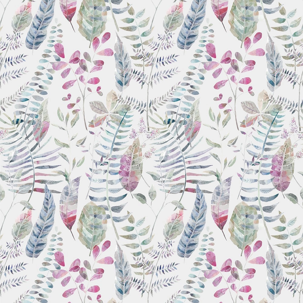 Kenton Printed Cotton Fabric (By The Metre) Loganberry