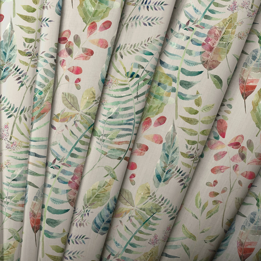 Kenton Printed Made to Measure Curtains Pomegranate