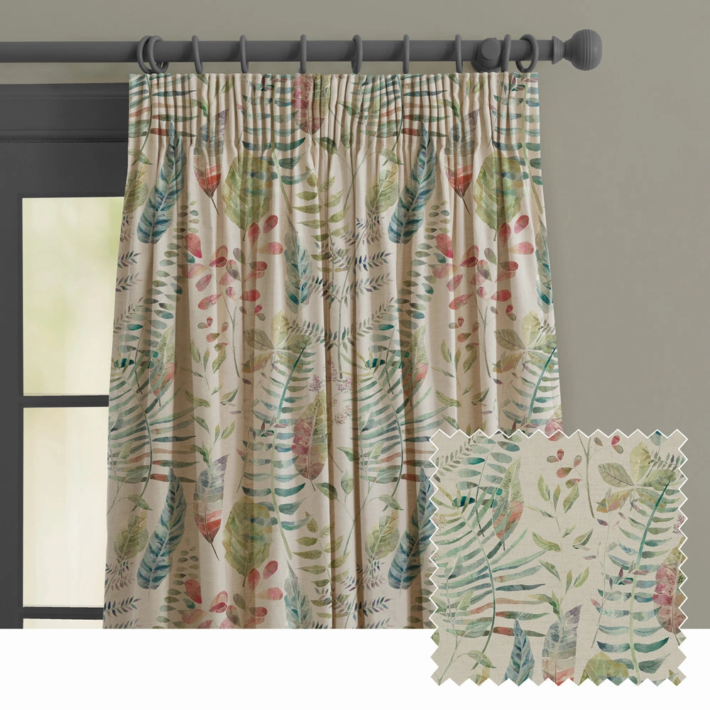 Kenton Printed Made to Measure Curtains Pomegranate patterned fashion rug  