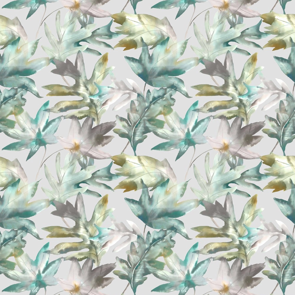 Kimino Printed Fabric (By The Metre) Emerald