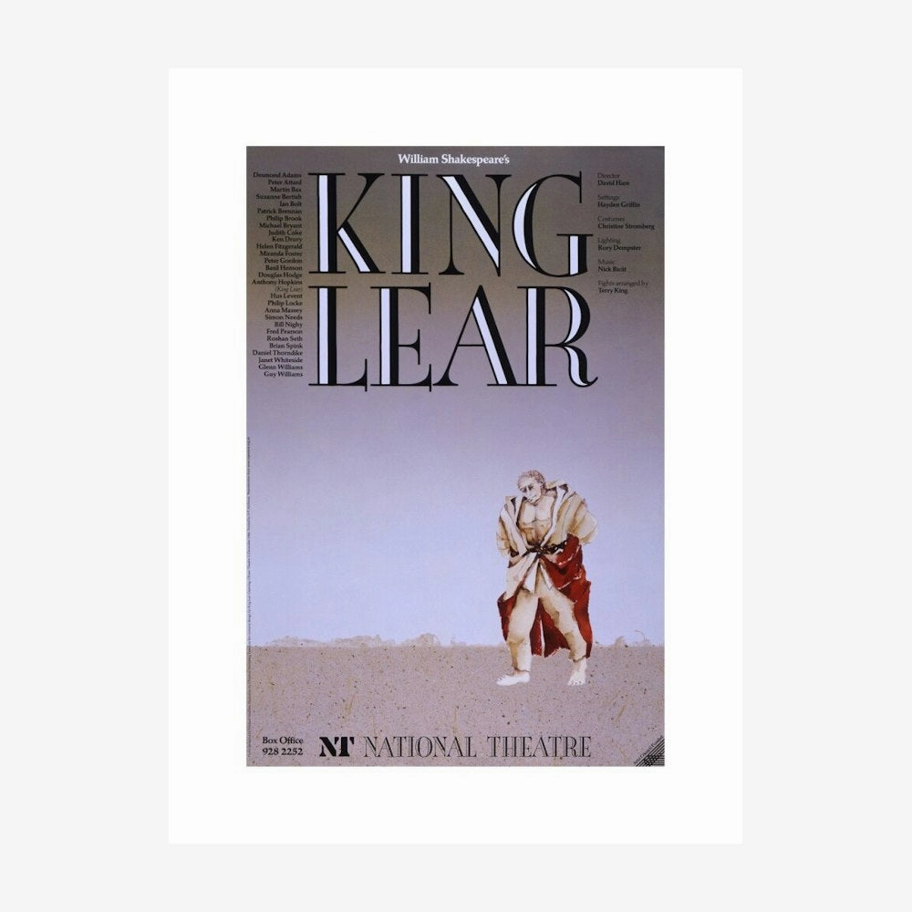 King Lear 1986 Print