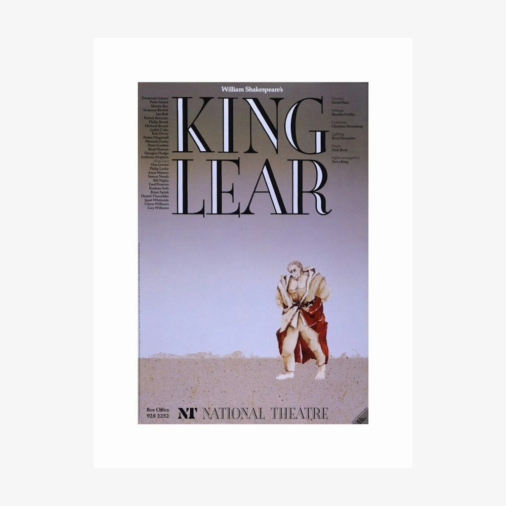 King Lear 1986 Print