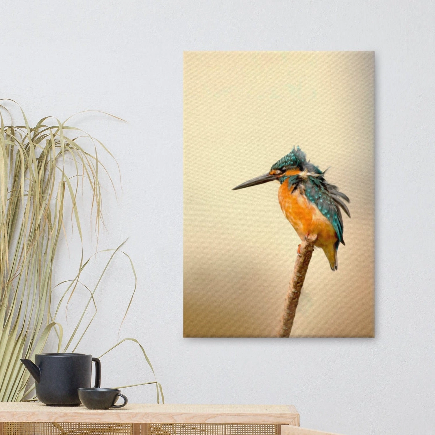 Kingfisher - canvas