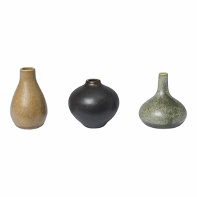 Komo Mini Vases - Set of 3 modern art object