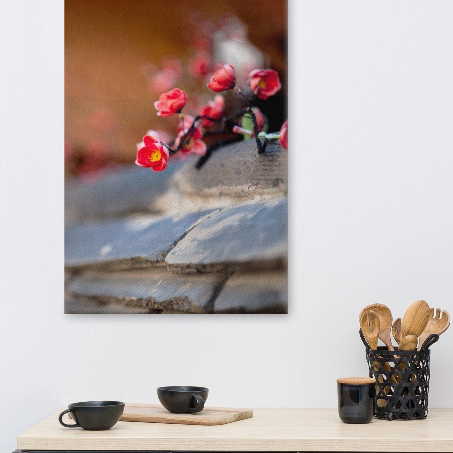 korean wall - canvas