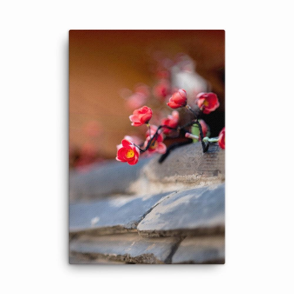 korean wall - canvas