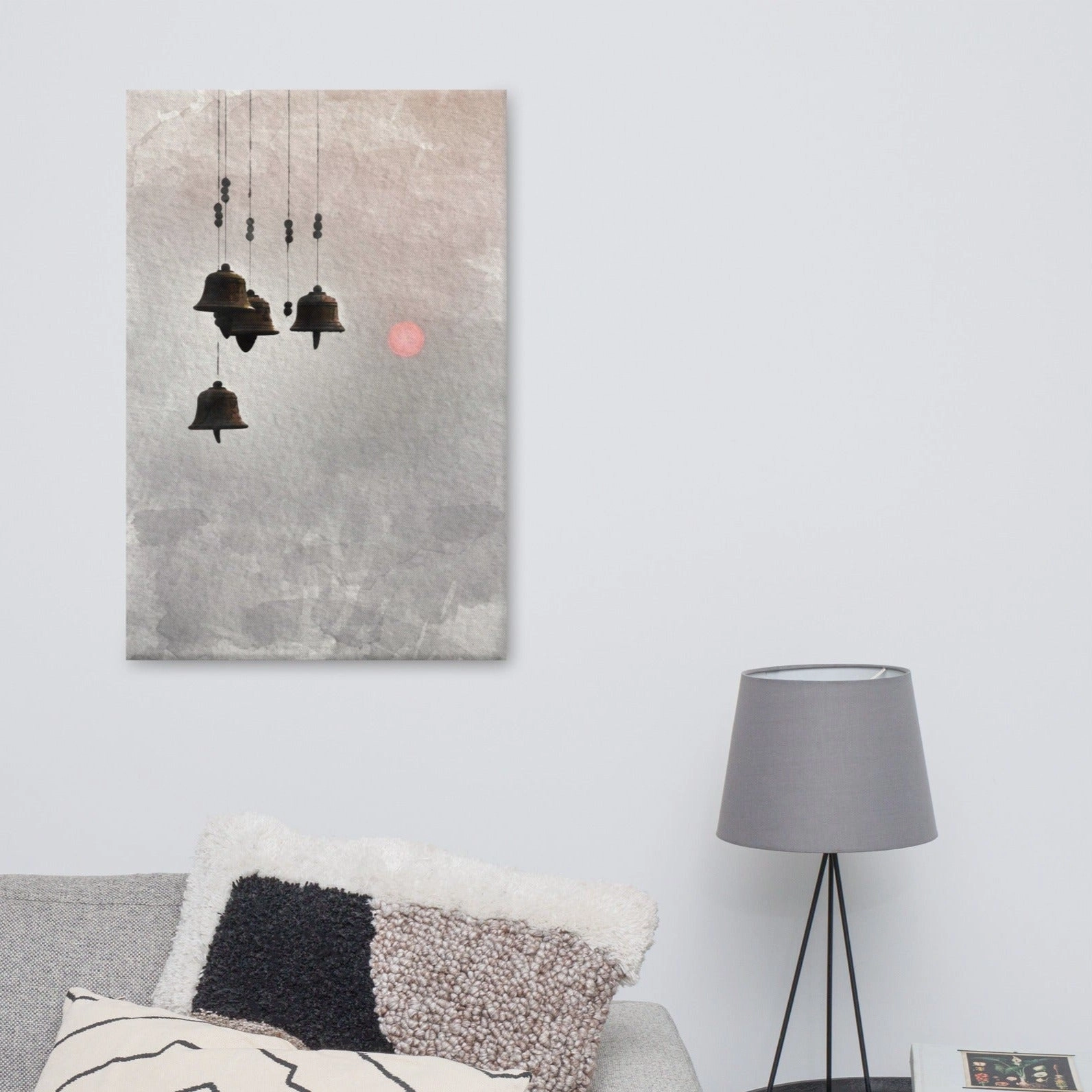 korean wind bells - canvas