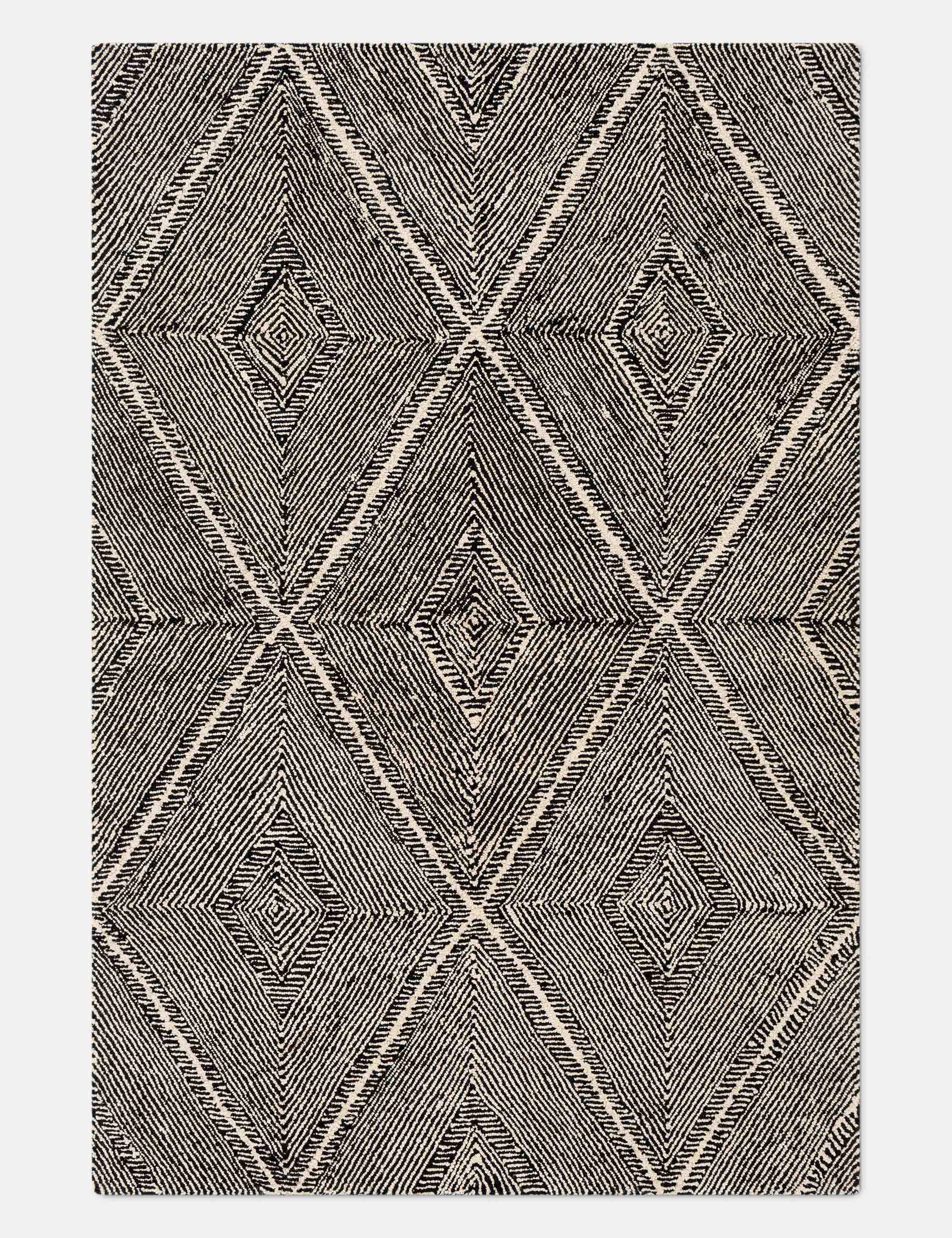 Koston Hand-Tufted Wool Rug trendy fashion rug