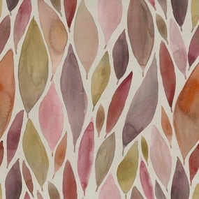 Koyo Printed Cotton Fabric (By The Metre) Mulberry elegant table cloth  