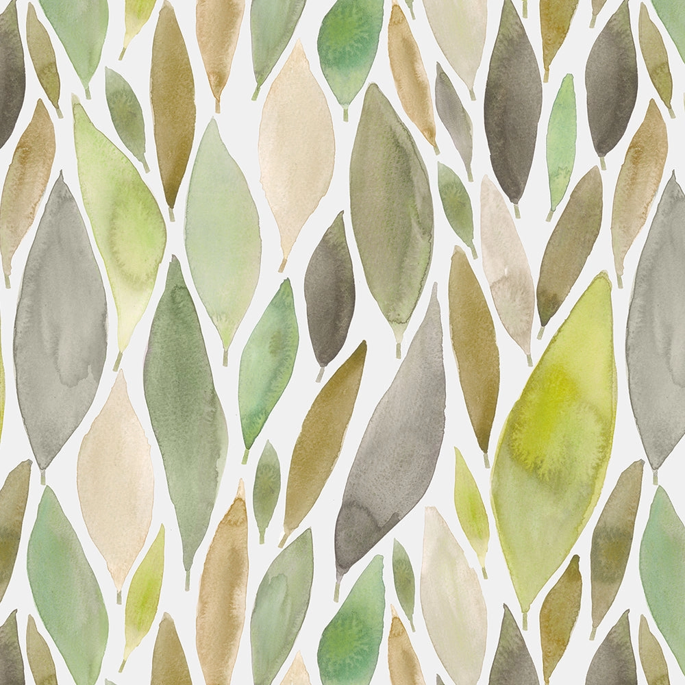 Koyo Printed Made to Measure Curtains Sage