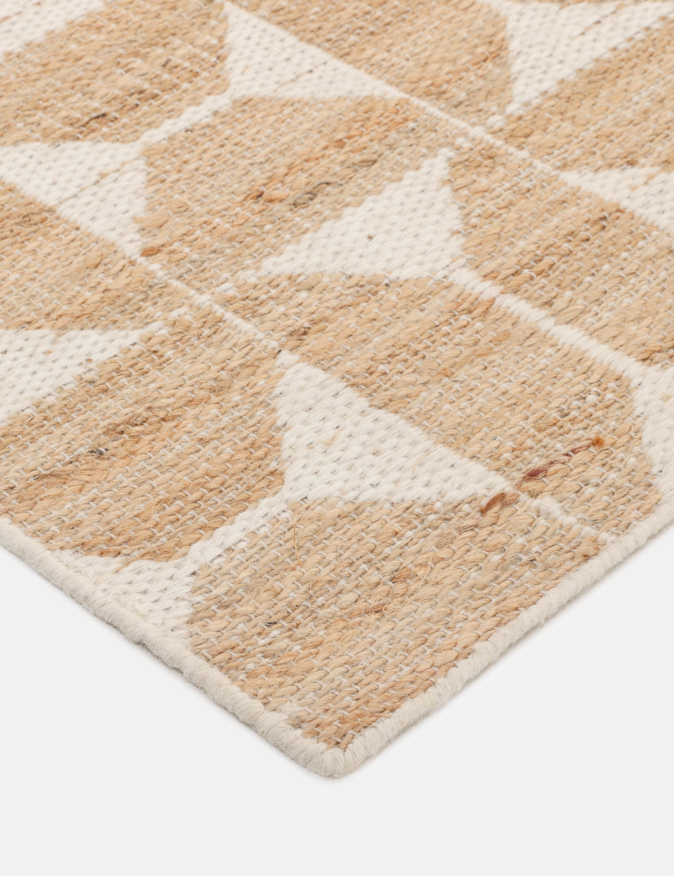 Kriska Hand-Knotted Jute-Blend Rug