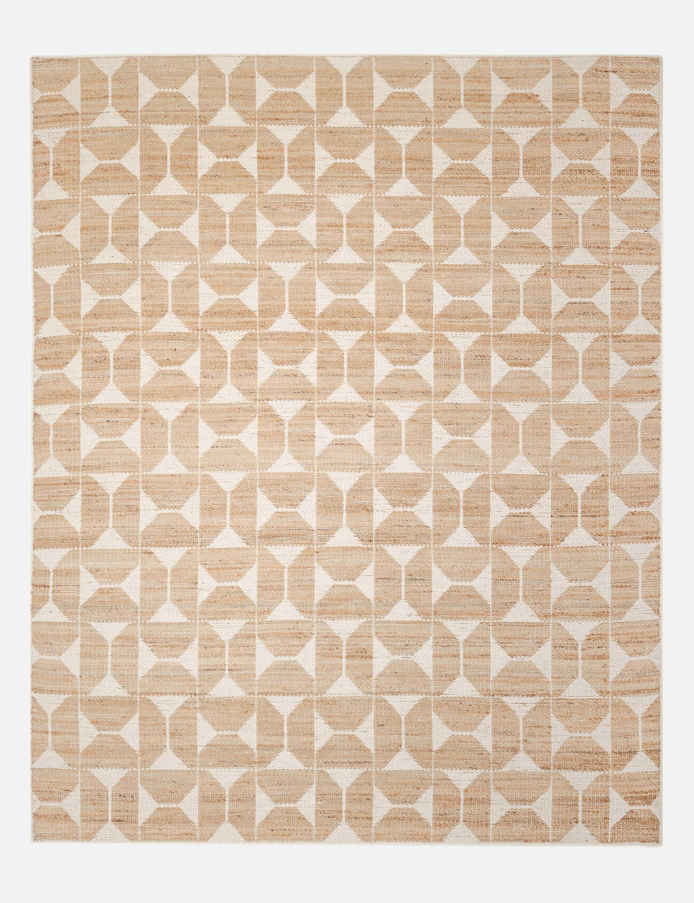 Kriska Hand-Knotted Jute-Blend Rug trendy fashion rug