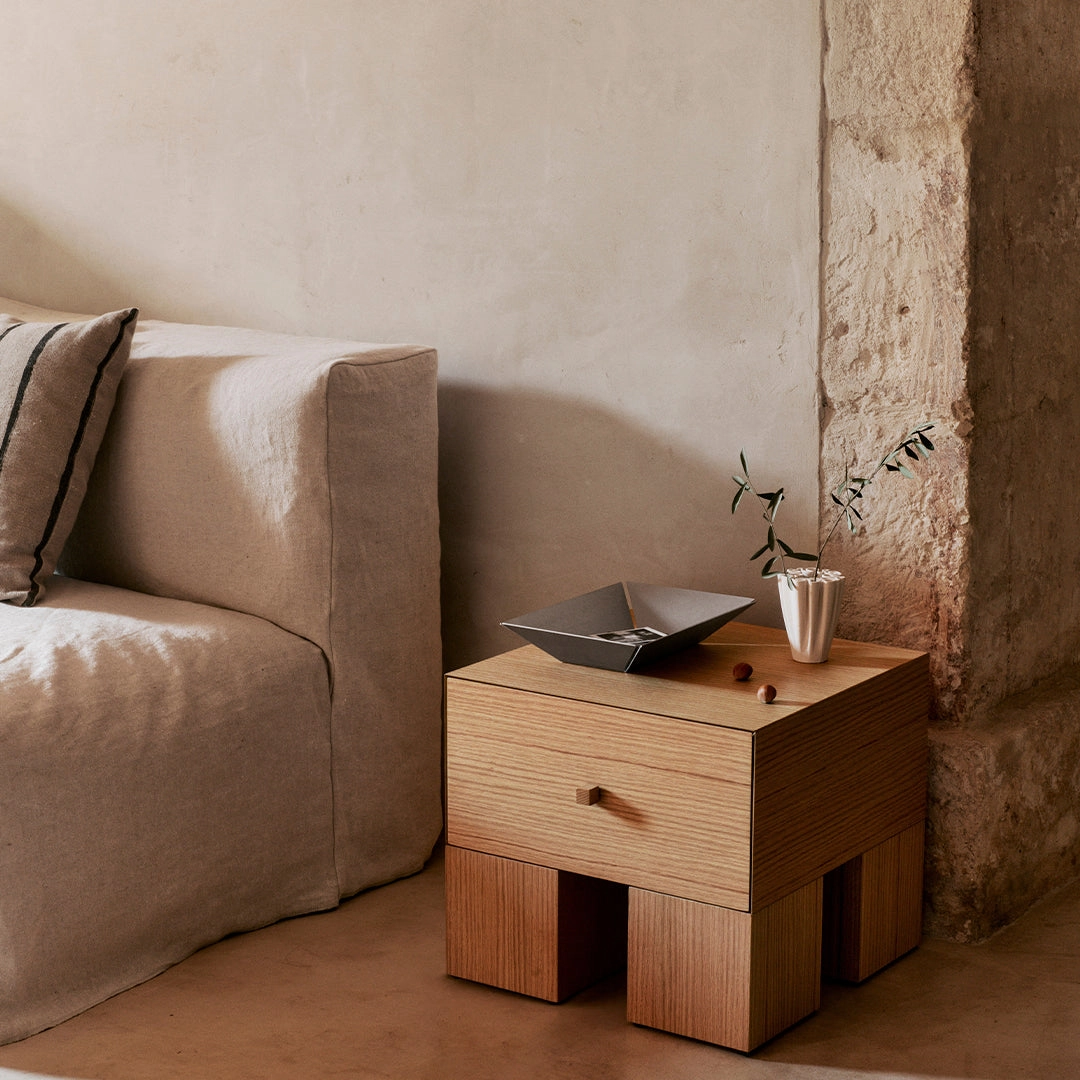 Kuben Bedside Table 1x1