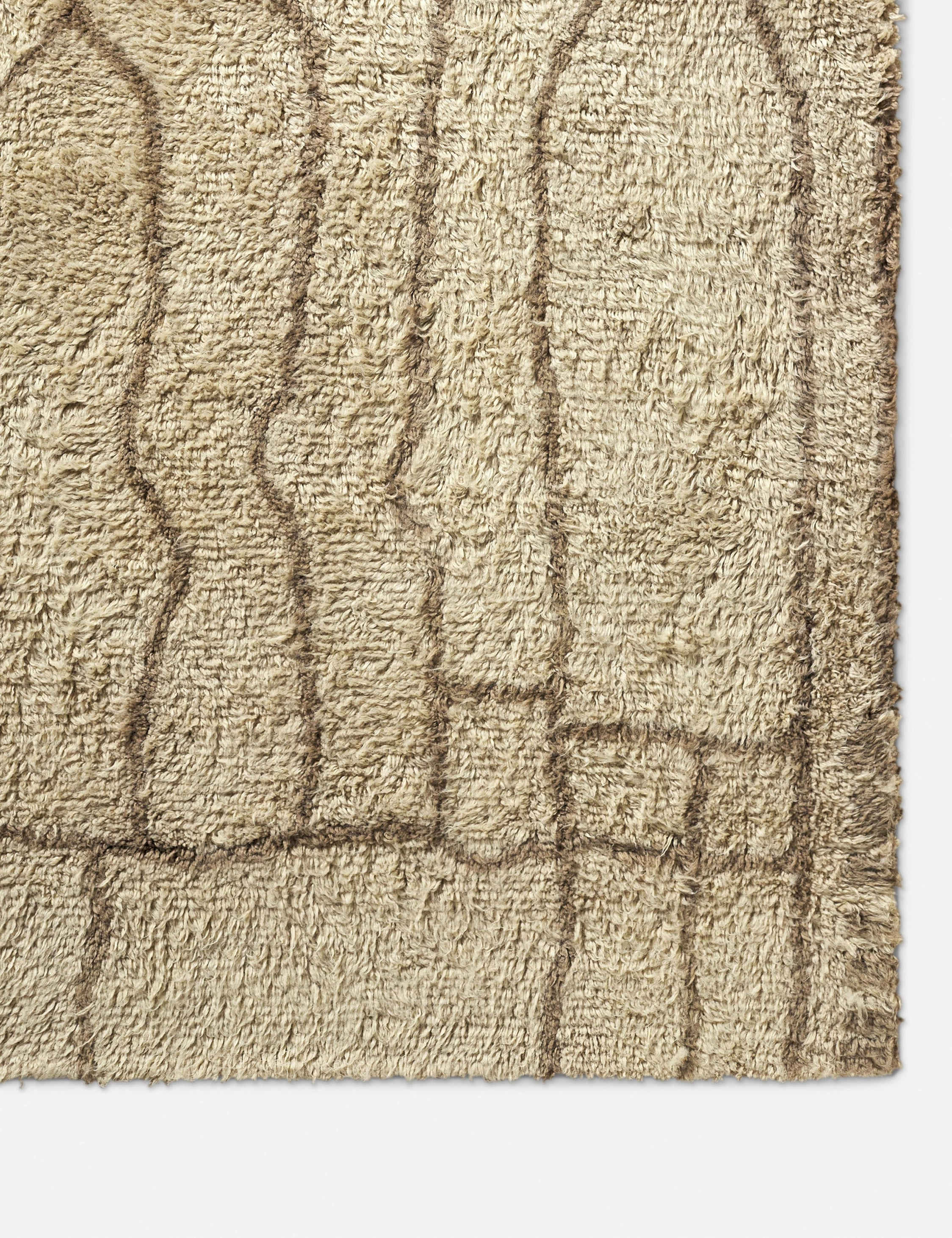 Labra Moroccan Style Hand-Tufted Wool Rug