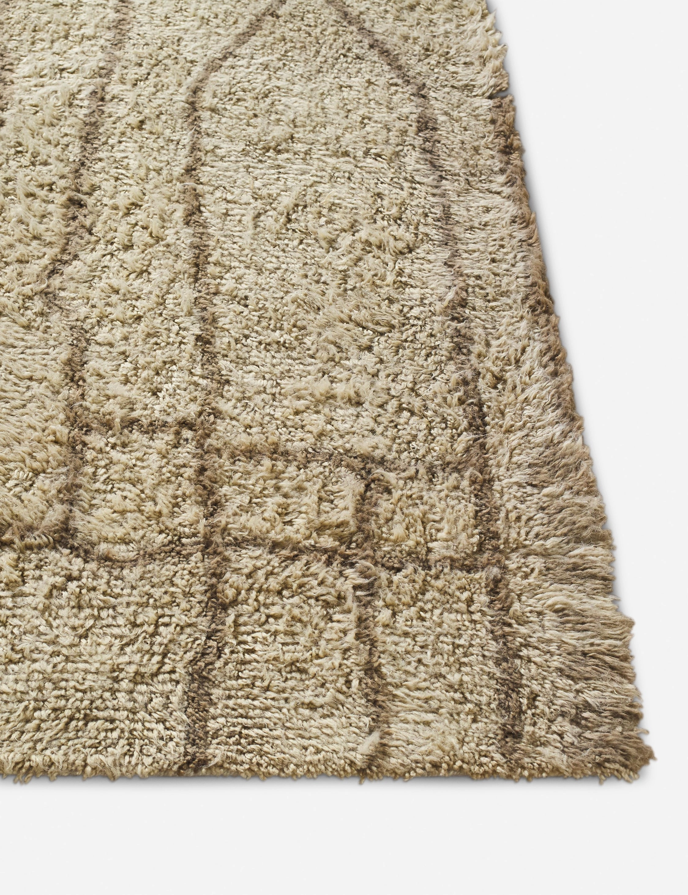 Labra Moroccan Style Hand-Tufted Wool Rug