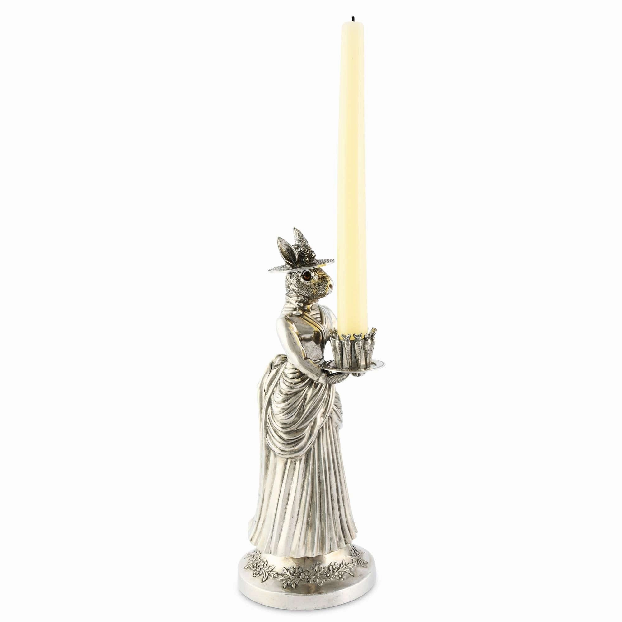 Lady Hare Tall Candlestick