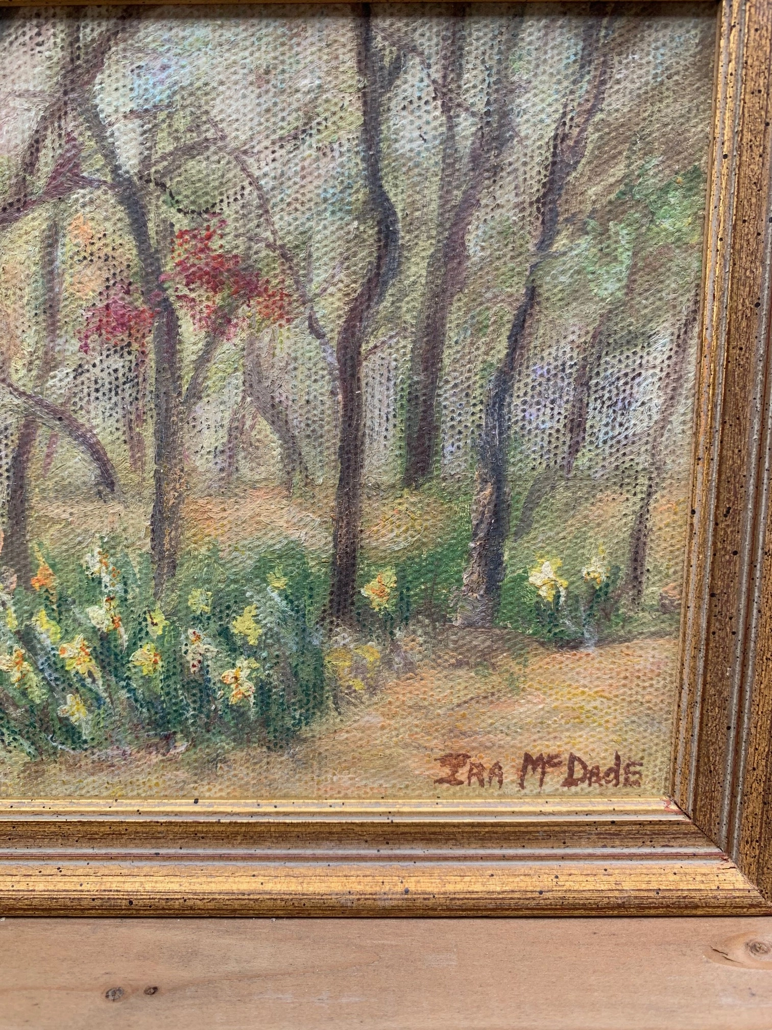 LANDSCAPE OIL PAINTING BY IRA MCDADE