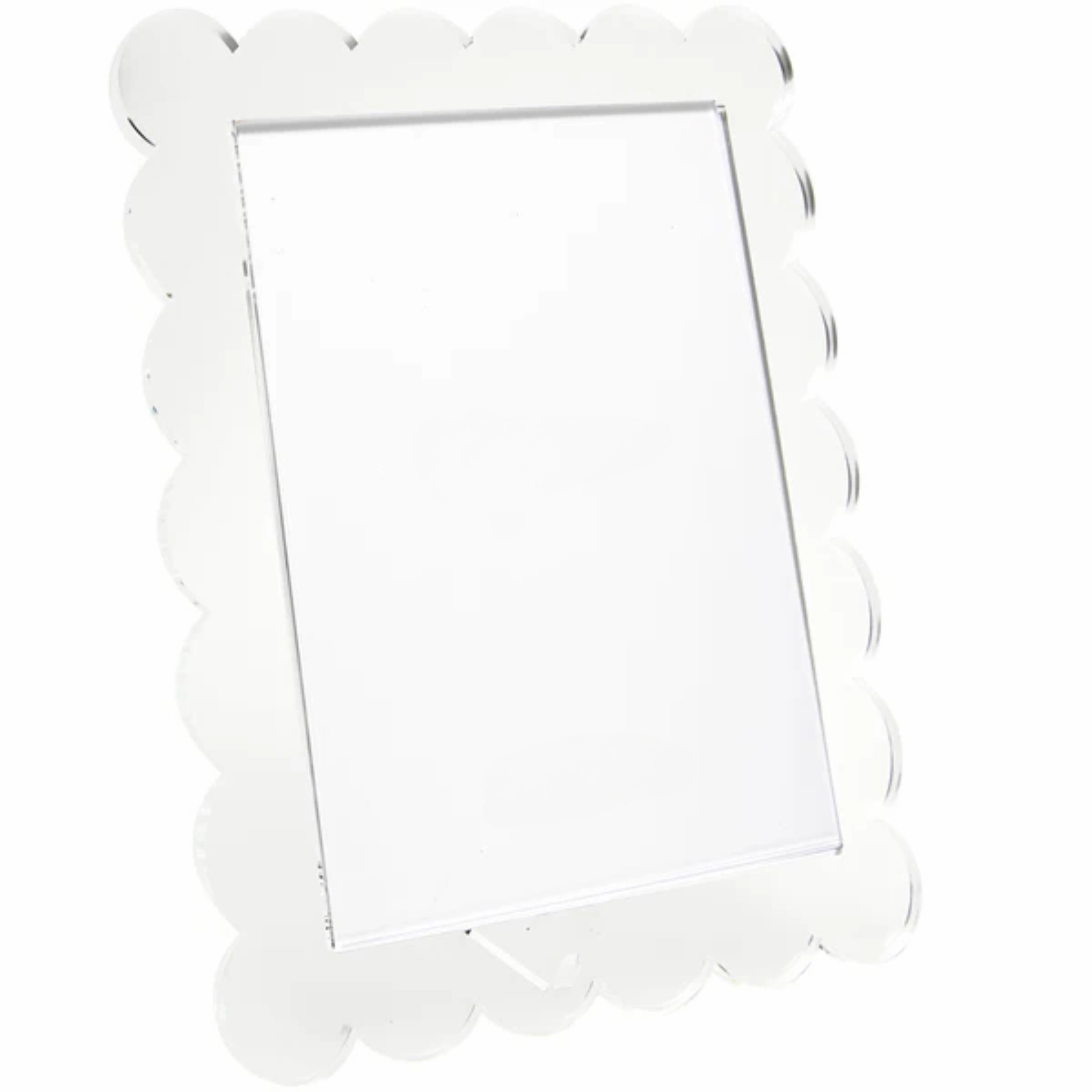 Large Scalloped Photo Frame