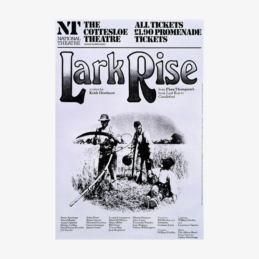 Lark Rise 1978 Print aesthetic poster wallpaper