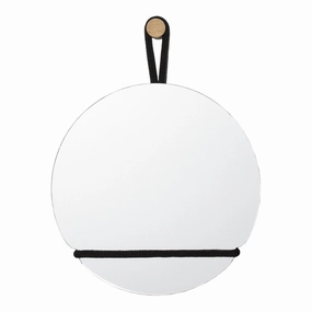 Lasso Mirror - Round modern art object