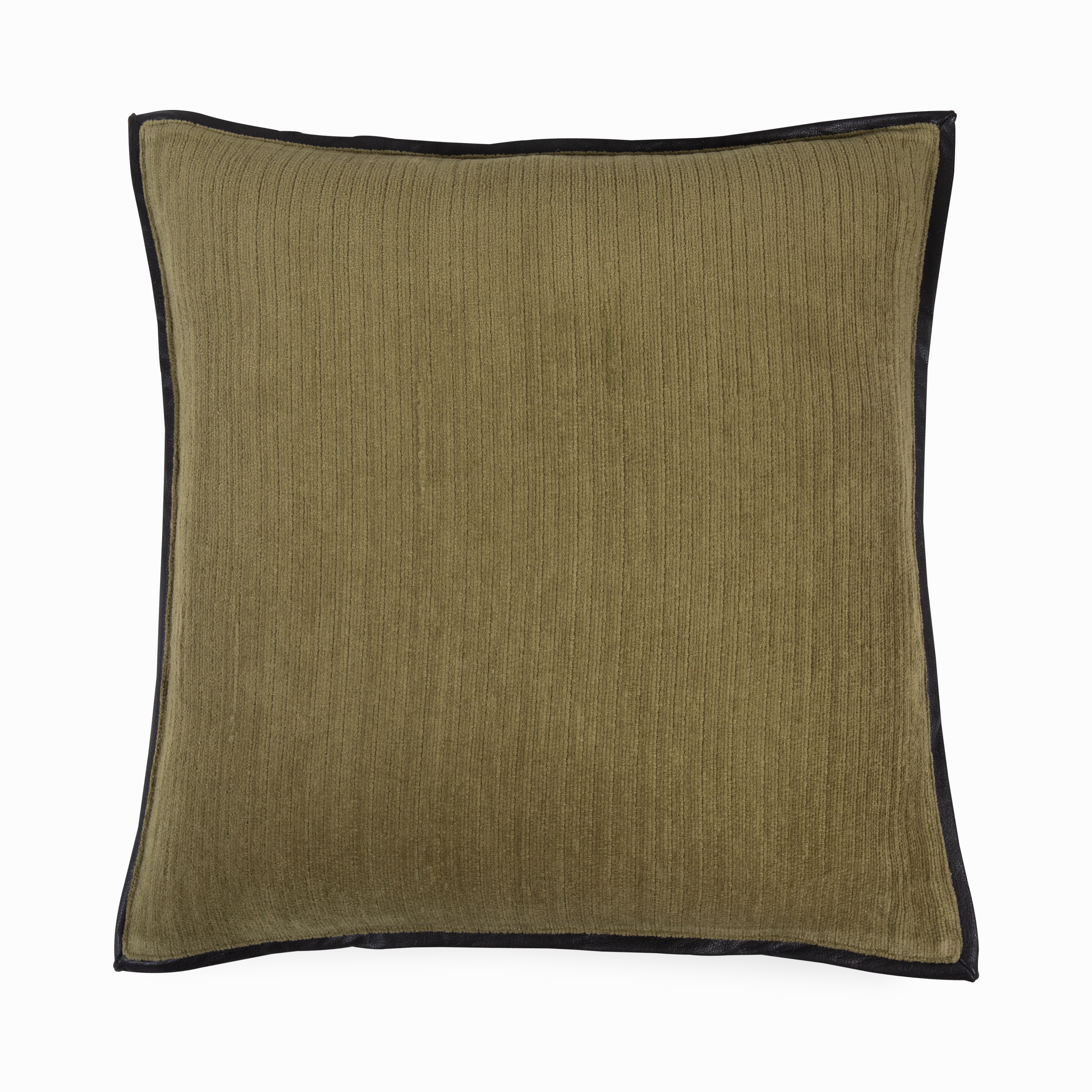 Leather Border Pillow elegant wall decor