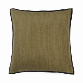 Leather Border Pillow elegant wall decor
