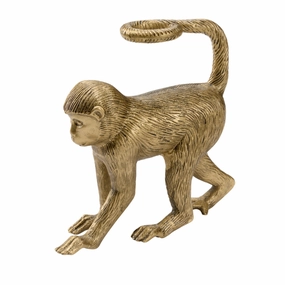 Left Monkey Business Statue home display ornament
